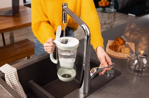 Dzbanek filtrujący Brita Glass+1MaxtraProPP 2,5l | miętowy