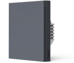 AQARA SMART WALL SWITCH H1 GREY (NO NEUTRAL, SINGLE ROCKER)
