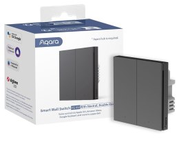 Aqara Smart Wall Switch H1 EU (With Neutral, Double Rocker) -Grey włącznik światła