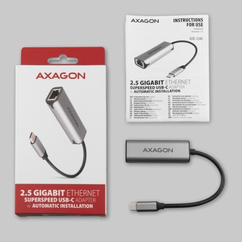 Axagon ADE-25RC karta sieciowa Ethernet 2500 Mbit/s