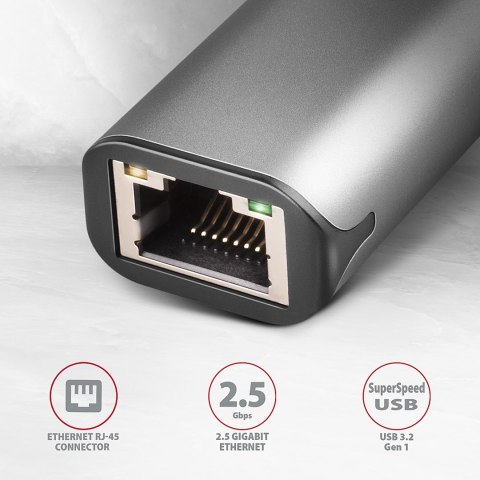 Axagon ADE-25RC karta sieciowa Ethernet 2500 Mbit/s