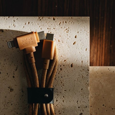 Kabel Native Union Duo (USB-C do USB-C/Lightning), Zielony, USB C, USB C/Lightning, 1.5 m, Męski, Męski
