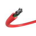 Natec Natec | Kabel USB-C | Męski | 4-pinowy USB Typ A | Męski | Czarny | Czerwony | 24-pinowy USB-C | 1 m
