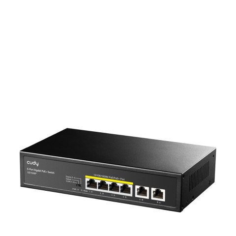 Switch CUDY GS1006P 4-GbE PoE
