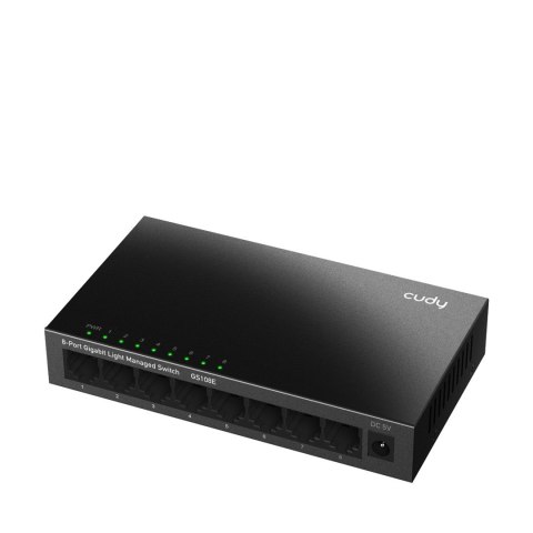 Switch CUDY GS108E 8-portowy zarządzalny
