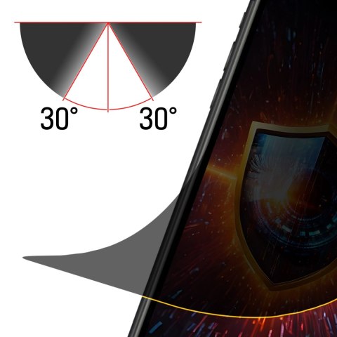Folia Matowa Prywatyzująca Sony Xperia 1 V - 3mk Silky Matt Privacy