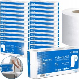 Papier Toaletowy VELVET CARE Professional Comfort 2W 15m - 192 Rolki