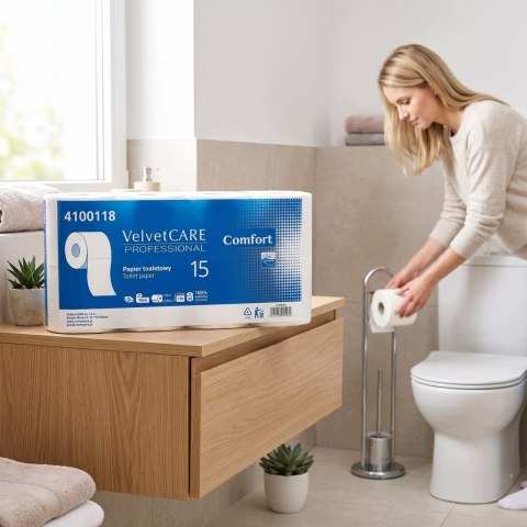 Papier Toaletowy VELVET CARE Professional Comfort 2W 15m - 192 Rolki