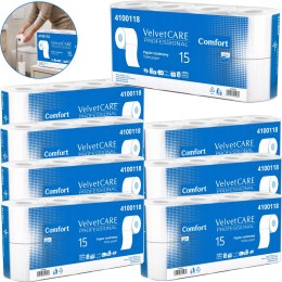 Papier Toaletowy VELVET CARE Professional Comfort 2W 15m - 64 Rolki