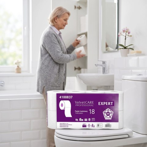 Papier Toaletowy VELVET CARE Professional Expert 3W 18m - 168 Rolek