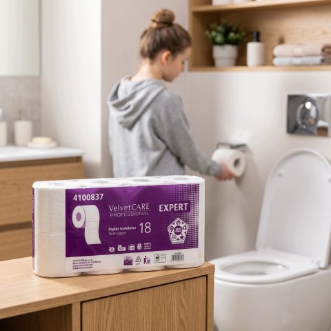 Papier Toaletowy VELVET CARE Professional Expert 3W 18m - 168 Rolek