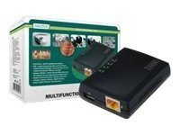Digitus Digitus | Wielofunkcyjny serwer sieciowy USB | DN-13020 | Czarny