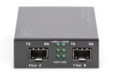 Digitus Gigabitowy konwerter medialny wielomodowy/jednomodowy SFP