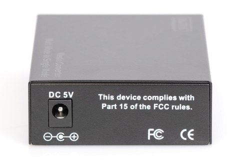 Digitus Gigabitowy konwerter medialny wielomodowy/jednomodowy SFP