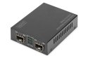 Digitus Gigabitowy konwerter medialny wielomodowy/jednomodowy SFP
