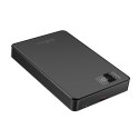 GEMBIRD BEZPRZEWODOWY POWERBANK MAGNETYCZNY 15W Z WYŚWIETLACZEM LCD 10000 MAH, CZARNY