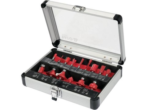 Yato YT-68007 frezy Zestaw bitów 15 szt.