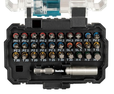 Makita zestaw końcówek wkrętakowych 31szt. IMPACT PREMIER