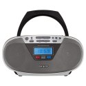 AIWA boombox BBTU-400SL CD/FM RDS/USB/BT srebrny