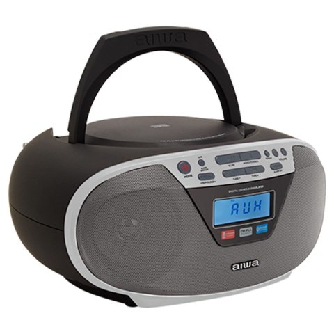 AIWA boombox BBTU-400SL CD/FM RDS/USB/BT srebrny