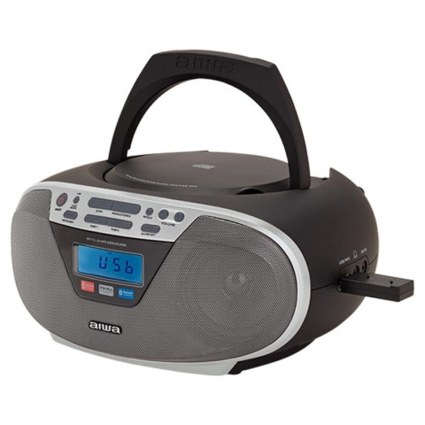 AIWA boombox BBTU-400SL CD/FM RDS/USB/BT srebrny