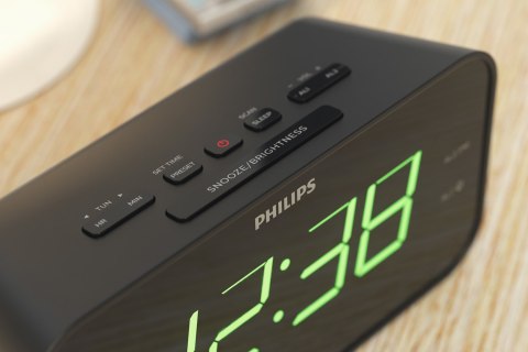 Philips TAR3306/12 budzik Cyfrowy budzik Czarny