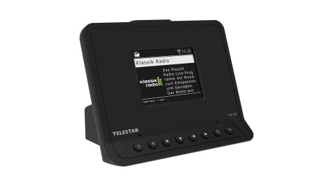 Radio TELESTAR TOP 400 czarne wielofunkcyjne radia Adapter HiFi
