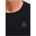 Koszulka męska Odlo BL TOP crew neck l/s MERINO 200 roz. M Czarna