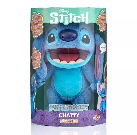 Interaktywna maskotka Wow! Stuff Disney Real FX Chatty Stitch zabawka (DIS-1025-01)