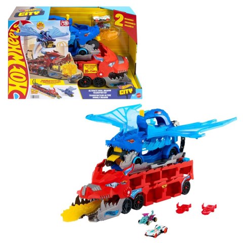 Hot Wheels City Ultimate Dual Dragon Transporter