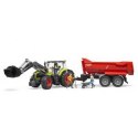 Traktor Claas Axion 950 z ładowaczem czołowym model 03013 BRUDER