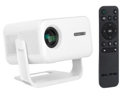 Projektor przenośny BLOW AndroidTV FullHD MaxView biały