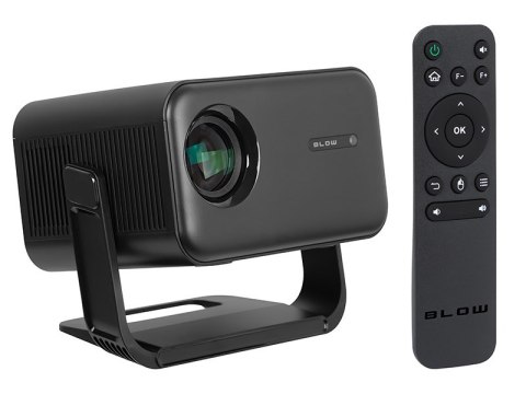 Projektor przenośny BLOW AndroidTV FullHD MaxView czarny