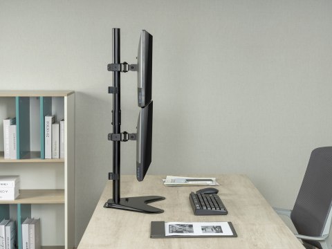 Equip 650128 uchwyt / stojak do monitorów 81,3 cm (32") Biurko Czarny