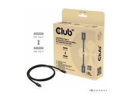 CLUB3D CAC-1570 kabel USB USB4 Gen 2x2 1,2 m USB C 80 Gbit/s 240 W Czarny