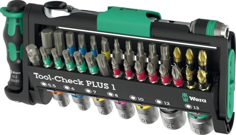 Zestaw narzędzi TOOL-CHECK PLUS z 39 częściami