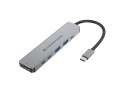 Conceptronic DONN33G stacja dokująca Przewodowa USB 3.2 Gen 1 (3.1 Gen 1) Type-C Srebrny