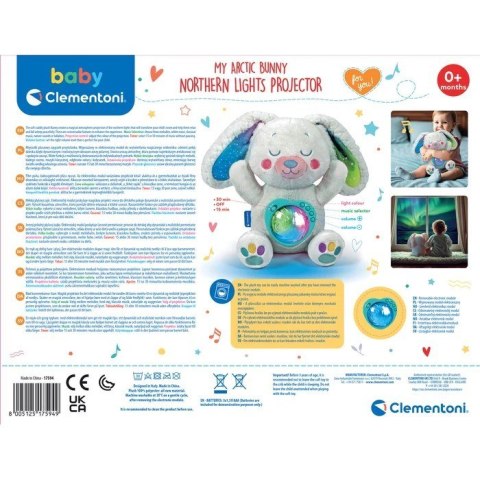 Clementoni Przytulanka - projektor Króliczek