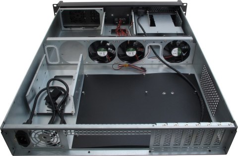 Inter-Tech IPC 2U-2098-SL Rack Czarny