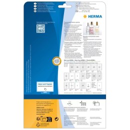 HERMA 8020 etykiet do nadruku Przezroczysty Samoprzylepne etykiety do drukowania