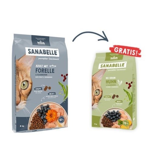 BOSCH Sanabelle Adult Pstrąg 2kg
