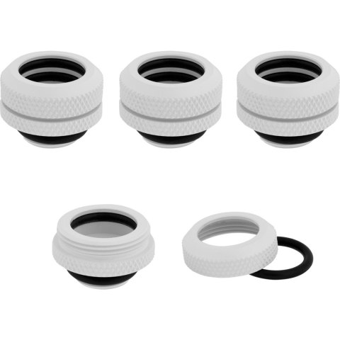 Corsair Hydro X Series XF Hardline Anschluss gerade G1/4 auf 14mm AD Hardtube - 4er Pack, weiß
