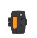 Extralink RADIO AWARYJNE SOLARNE Z KORBKA DYNAMO POWERBANK 4000MAH Z LATARKA SOS SR-4000 Przenośny Analogowy Czarny, Pomarańczow