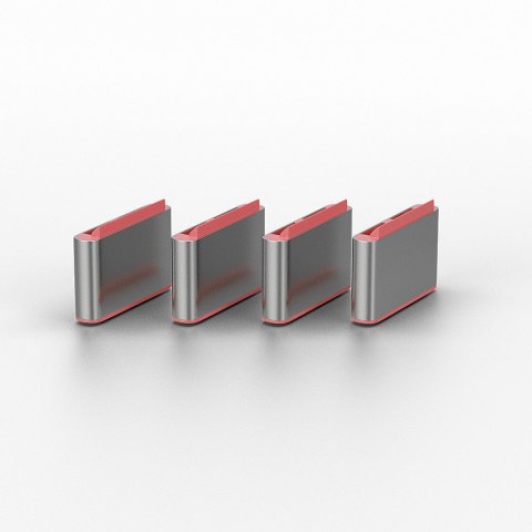 Lindy 40437 bloker portów USB Type-C Różowy 10 szt.