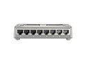LevelOne FSW-0808TX przełącznik sieciowy Nie zarządzany Fast Ethernet (10/100) Szary