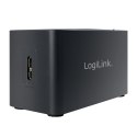 LogiLink CR0042 stacja dokująca Przewodowa USB 3.2 Gen 1 (3.1 Gen 1) Type-A Czarny