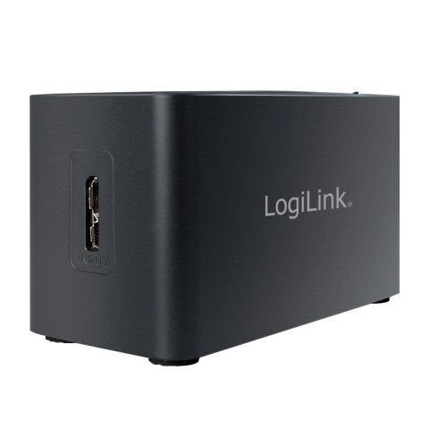 LogiLink CR0042 stacja dokująca Przewodowa USB 3.2 Gen 1 (3.1 Gen 1) Type-A Czarny