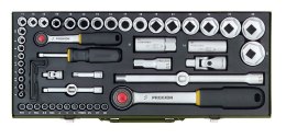 Proxxon 23 040 Zestaw kluczy nasadowych 56 szt.
