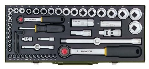 Proxxon 23 040 Zestaw kluczy nasadowych 56 szt.