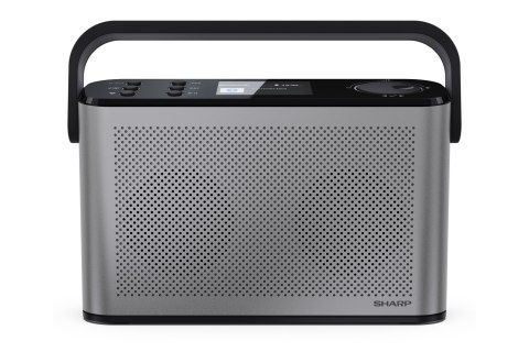 Przenośne stereofoniczne radio cyfrowe Sharp OSAKA DR-P540(GY) z portem USB, łącznością Bluetooth, radiem FM i połączeniem bezpr